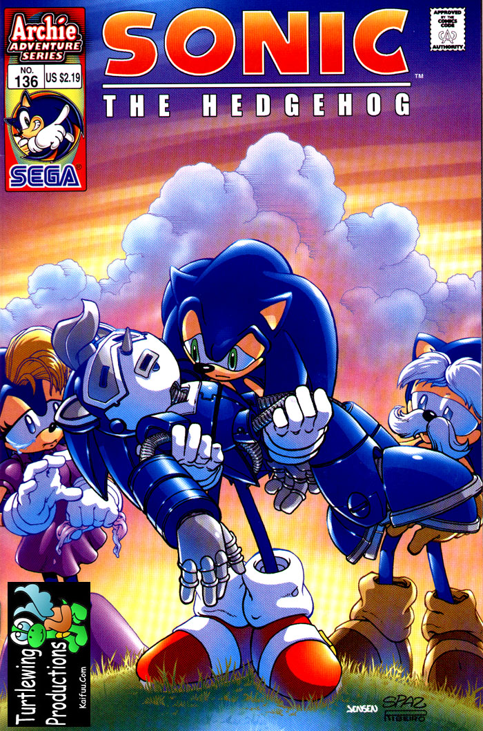 Sonic - Archie Adventure Series July 2004 Comic cover page